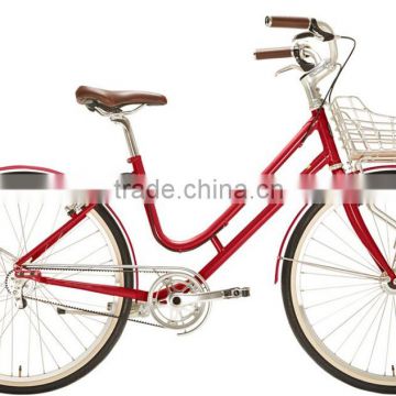 700C inch Nexus 3 speed new style CHROME frame and alloy rims classic city adult bicycle