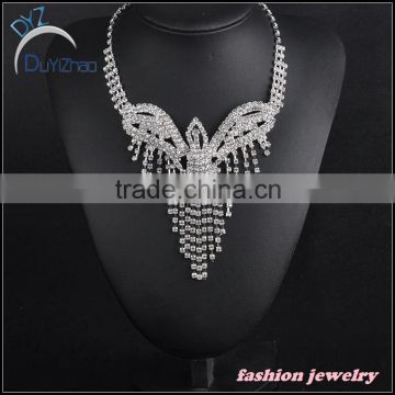 Charming & silver plated jewelry set for bride