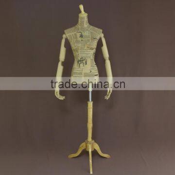 Headless sexy lady adjustable female mannequin torso/body form