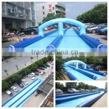 1000ft inflatable slip N slide , slide the city inflatables