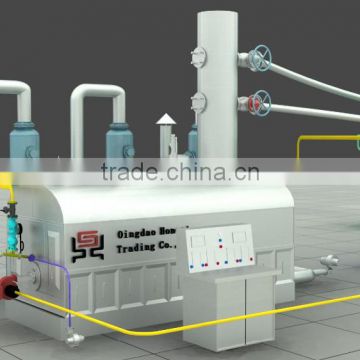 Waste pyrolysis oil distillation plant/oil refinering equipment for waste motor oil to diesel fuel