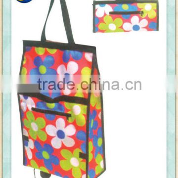 shopping trolley bag/folding shopping bag with wheels/foldable shopping bag                        
                                                Quality Choice