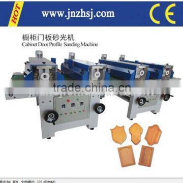 Profile wood wide belt sanding machine