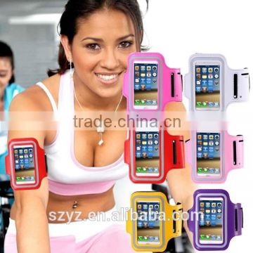 Running Sport Exercise Adjustable Armbands For Apple iPhone 5 5S SE 6 6S 6plus 6S plus Smartphone Armband
