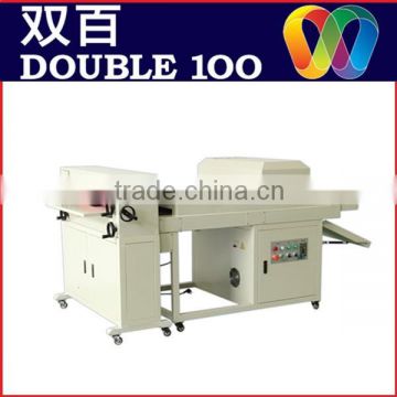 China factory Double100 Multi roller UV coating machine
