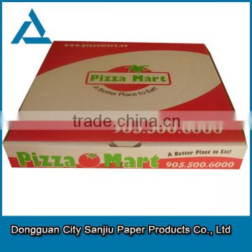 offset printing FSC Factory Customized Carton Pizza Boxes manufacturer from China
