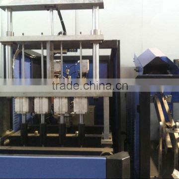 4 cavities semi automatic blowing machine for plastic bottle