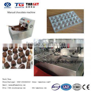 Hot Sale Manual chocolate moulding machine with chillers thermostat pure