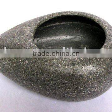 Natural Teardrop Garden Stone Flowerpot