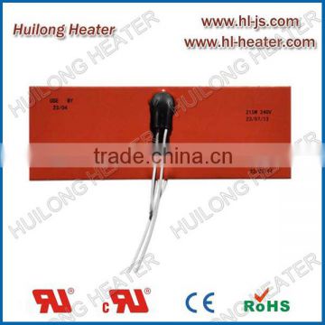 Flexible silicone heater for Ultrasonic cleaner