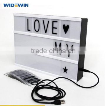 wholesale A4 marquee letter light box