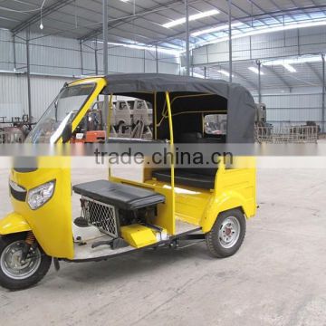 petrol middle engine bajaj passenger tricycle