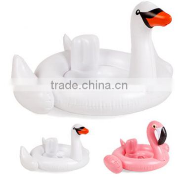 60 inch 1.5M Giant Swan Inflatable Flamingo Ride-On Pool Toy Float inflatable swan for pool Swim Ring Water Fun Pool Toys
