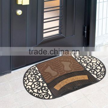 Nonslip outdoor floor mat injection PVC foot mat
