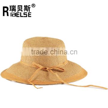 bulk decoration floppy paper straw hat beach hat for women