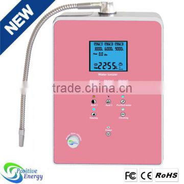 Ph 3. to 11.5 and ORP is 400MV to-750MV water ionizer alkalizer