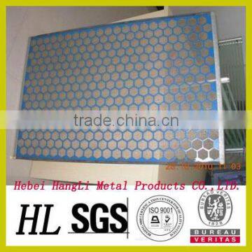 China supply cheap Hook strip flat screen/oil vibrating screen (manufacturer)