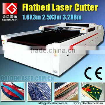 large area laser cut fabric machine with conveyor auto-feeding