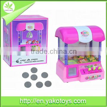 ABS mini toy grabbing machine,with EMC/EN71/EN62115/ROHS