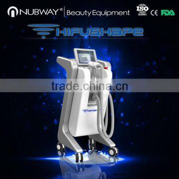No Pain 2015 Hifu Body Shaping Focused High Frequency  Ultrasound Cavitation Slimming Machine Hifu Nubway