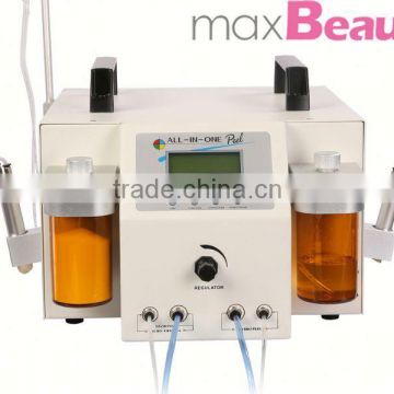 High end All in one Crystal diamond dermabrasion jet peel machine for skin rejuvenation hair loss treatment