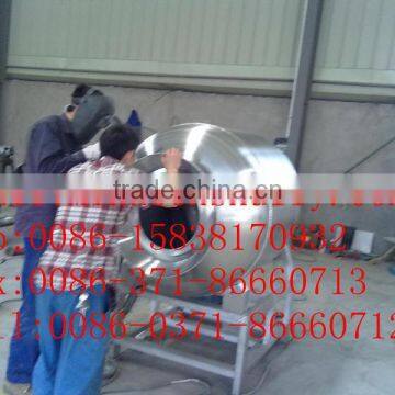 vacuo rolling and kneading machine for meat/vacuum stainless steel mixing machine