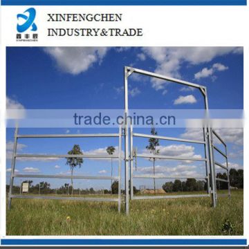 Heavy duty galvanized livestock metal fencing cattle yard panels