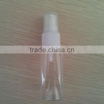 PP material good quality fancy cosmetic lotion 10 ml pet bottle with pump sprayer