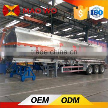 large capacity OEM 3 axle fuel tanker semi trailer with certification