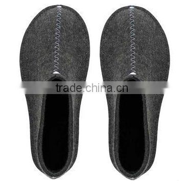 high quality new design wool felt winter home slipper for man woman child import china OEM ODM