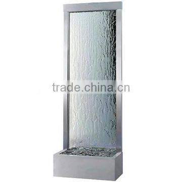 Tranquil indoor waterfall screen partition