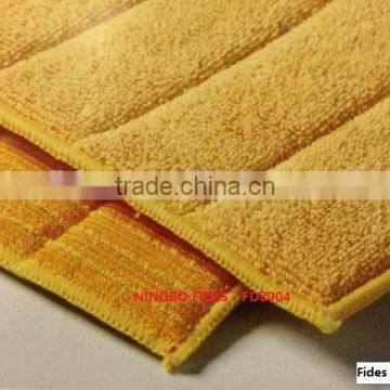 auto scrubber with microfiber cloth fabric