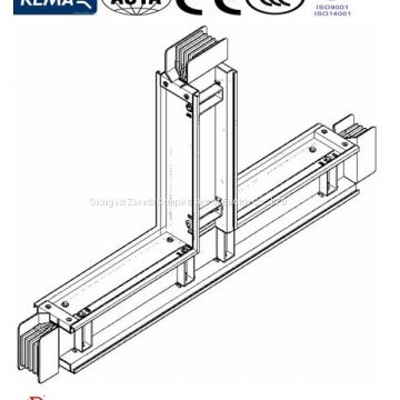 KEMA and ASTA certified low impedance sandwich busduct system