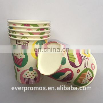 Custom Printed Disposable Wholesale/Lovely Cake Party Cups
