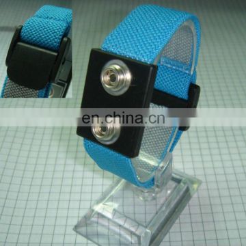 New Design High quality Custom made wrist strap Dual coil cord fabric wrist strap