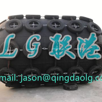 Pneumatic rubber boat fender with CCS BV certification