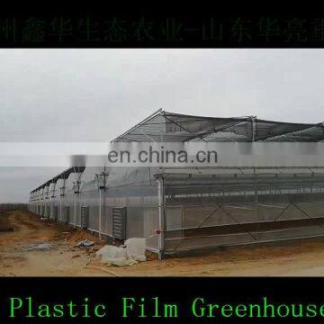 Double-layer Air Inflating Plastic Film Greenhouse