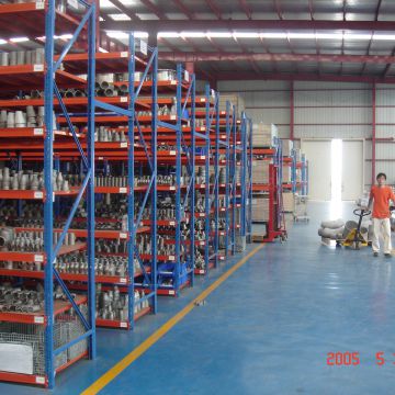 Heavy Duty Steel Shelving Industrial Racks Electrostatic Spray
