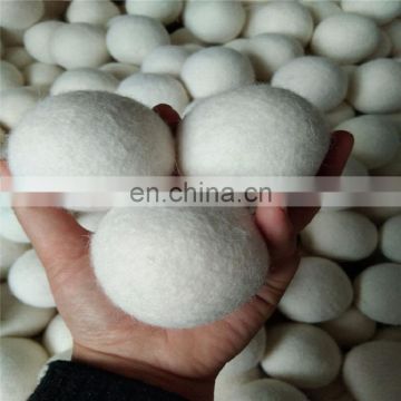 cusotomize size and color 6mm wool felt ball for sryer