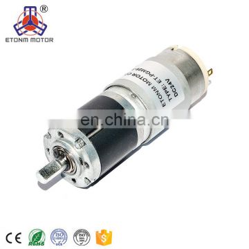12V Small Gearbox Motor for Auto Curtain, Planet DC Geared Motor for Car Wheels