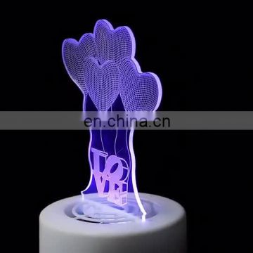 3W USB electronic effective mosquito killer lamp with 3D Acrylic sheet