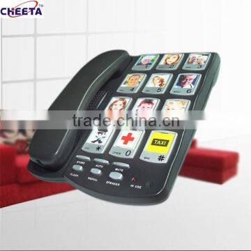 house electronic big button telephone for old people