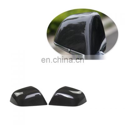 Accessories Parts Real Carbon Fiber Mirror Covers For Tesla Model 3