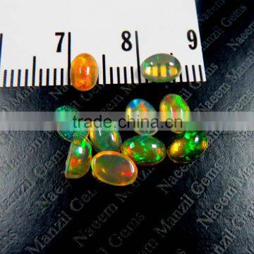 Ethiopian Opal 4x6 mm oval cabochon