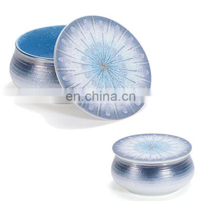 Blue Arita Porcelain Current Color Gradation Wholesale Ring Gift Boxes For Jewelry