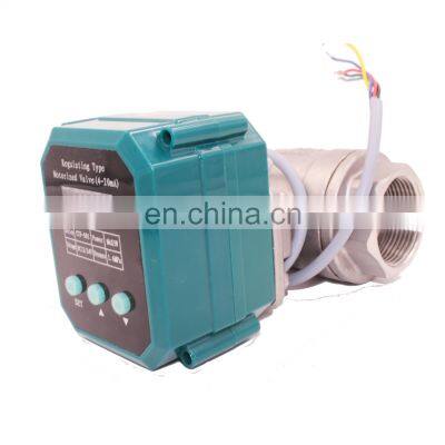 CTF-001 4-20mA with automatic and manual large torque water electric valve