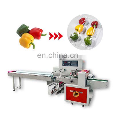 Automatic fresh fruit and vegetable packaging machine