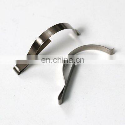 Custom OEM Stamping Sheet Metal Wire Forming Flat Spring Steel Stainless Small Shape Clip