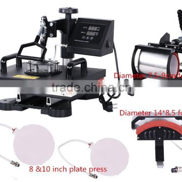 Wholesale Low price sublimation mug cap combo heat press digital T Shirt printing machine