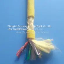Tensile flexible anti-seawater cable Underwater towing Zero buoyancy cable cable PUR polyurethane 8-core monitoring cable
